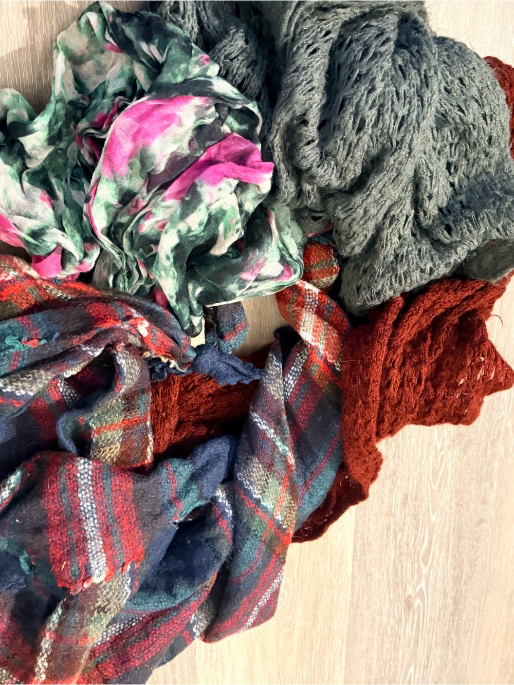 Bundle of 4 Scarves